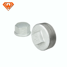 BSP threaded stainless steel pipe plug fittings